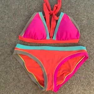 ABS Colorblock Bikini